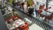 Müşteri gibi geldiği restoranda dehşet saçtı
