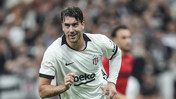 Dusan Vlahovic, Beşiktaş'taki ilk golünü hat-trick'e çevirdi