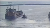 Tuğberk İmamoğlu gemisi İskenderun'da limandan böyle ayrıldı