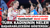 Eda Erdem: Türk kadınının gücünü bir kez daha gösterdik