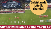Bosna Soykırımı'nın pankartını yaptılar: Sırbistan'da b&uuml;y&uuml;k skandal