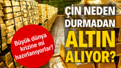 &Ccedil;in Merkez Bankası neden durmadan altın alıyor? B&uuml;y&uuml;k d&uuml;nya krizine mi hazırlanıyorlar?
