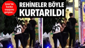 İzmir’de banka soygunu girişiminden rehineler böyle kurtarıldı