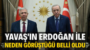 Mansur Yavaş'ın Erdoğan ile neden görüştüğü belli oldu