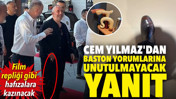 Cem Yılmaz'dan baston yorumlarına unutulmayacak yanıt. Film repliği gibi hafızalara kazınacak