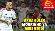 Arda Güler Mourinho'ya ders verdi! Real Madrid, Rayo Vallecano'yu parçaladı