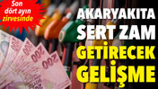 Akaryakıta sert zam getirecek gelişme. Son d&ouml;rt ayın zirvesinde