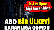 ABD bir &uuml;lkeyi karanlığa g&ouml;md&uuml;: K&uuml;ba'da 9,4 milyon kişi elektriksiz kaldı