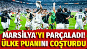 Beşiktaş Marsilya'yı parçaladı. Ülke puanını coşturdu