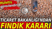 Ticaret Bakanlığı'ndan fındık kararı. Müfettiş görevlendirildi
