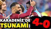 Karadeniz'de tsunami! Trabzonspor, Galatasaray'a şans tanımadı: 4-0