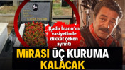 Kadir İnanır’ın vasiyetinde dikkat çeken ayrıntı. Mirası üç kuruma kalacak