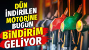 Dün indirilen motorine bugün bindirim geliyor