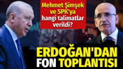 Erdoğan'dan fon toplantısı. Mehmet Şimşek ve SPK'ya hangi talimatlar verildi?