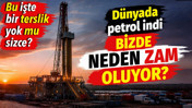 D&uuml;nyada petrol indi. Bizde neden zam oluyor? Bu işte bir terslik yok mu sizce