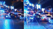 Neredeyse boğuluyordu. Polis s&uuml;r&uuml;c&uuml;y&uuml; Heimlich manevrasıyla kurtardı