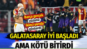 Galatasaray iyi başladı kötü bitirdi: Barcelona ikinci yarıda fişi çekti: 1-4