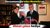 TFF Montella'ya veda etti. İbrahim Hacıosmanoğlu'ndan dikkat çeken hediye