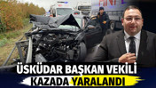 Üsküdar Belediye Başkan Vekili kazada yaralandı. Kalbi duran bir yaralı hayata döndürüldü
