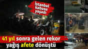 İstanbul kabusu yaşadı. 41 yıl sonra gelen rekor yağış afete d&ouml;n&uuml;şt&uuml;, 2 kişi &ouml;ld&uuml;