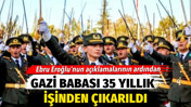 TSK&rsquo;dan ihra&ccedil; edilen Ebru Eroğlu'nun gazi babası 35 yıllık işinden &ccedil;ıkarıldı