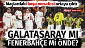 Galatasaray mı Fenerbahçe mi geçti? Maçlardaki koşu mesafesi ortaya çıktı