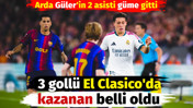 3 gollü El Clasico'da kazanan belli oldu. Arda Güler'in 2 asisti güme gitti