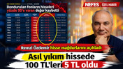 Fonculara yardım var hissezedeler ne olacak? 100 lira 5 TL oldu. Remzi &Ouml;zdemir hisse mağdurlarını a&ccedil;ıkladı