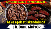 At ve eşek eti skandalında 3 il önde gidiyor. Kavurma sucuk kıyma tantuni