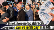 Emeklilere nefes aldıracak seyyanen zam ve refah payı masada. Erdoğan emekli maaşı açıklaması yapmıştı