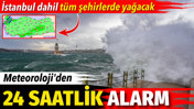 Meteoroloji'den 24 saatlik sağanak yağış uyarısı. İstanbul dahil t&uuml;m şehirlerde yağacak