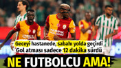 Osimhen geceyi hastanede sabahı yolda geçirdi, gol atması 12 dakika sürdü