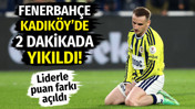 Göztepe Fenerbahçe'yi 2 dakikada yıktı: Liderle puan farkı açıldı: 1-2