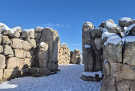 8 bin yıllık antik kent Hattuşa beyaza büründü