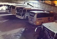 Ölümle biten mangal faciası kamerada