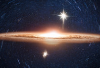 Kara deliğin etrafında birbirine çok yakın iki yıldız keşfedildi