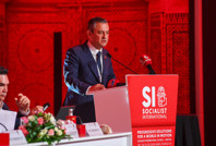 Özgür Özel, Sosyalist Enternasyonal'de konuştu