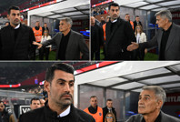 Volkan Demirel, Şenol Güneş'in elini havada bıraktı: 'Deprem' tepkisi