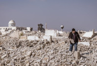 Burası Suriye'nin başkenti: Yıkımın sebebi savaş değil