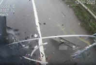 Sancaktepe'de ölümlü kaza İETT kamerasında