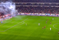 Meşaleler, Hatayspor-Galatasaray maçını durdu