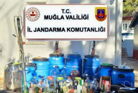 Muğla'da sahte içki operasyonu: 530 litre ele geçirildi!