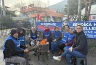 Temel Conta işçileri sendika hakkı için 42 gündür direniyor