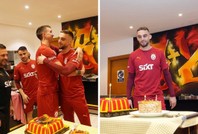 Galatasaray’da Berkan Kutlu’nun 27. doğum günü kutlandı