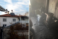 Neşet Ertaş'ın kız kardeşinin evi yandı