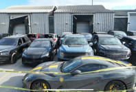 Milyonlarca liralık lüks araç ele geçirildi