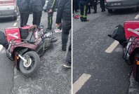 Bir kurye daha trafik kurbanı