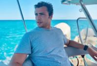 Tolga Sarıtaş sete giderken kaza yaptı