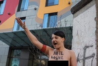 Almanya sandık başında: FEMEN'den eylem