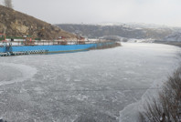 Göle eksi 32,1 derece ile Türkiye'nin en soğuk yeri oldu